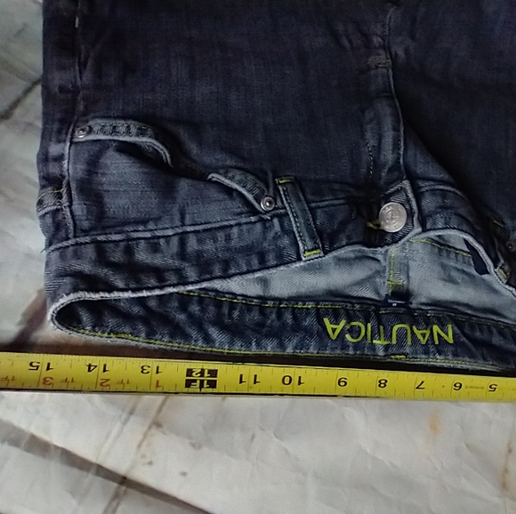 Nautica Pacific Fit Women's Size 8 Faded Blue Stretch Bootcut Jeans - Picture 6 of 10